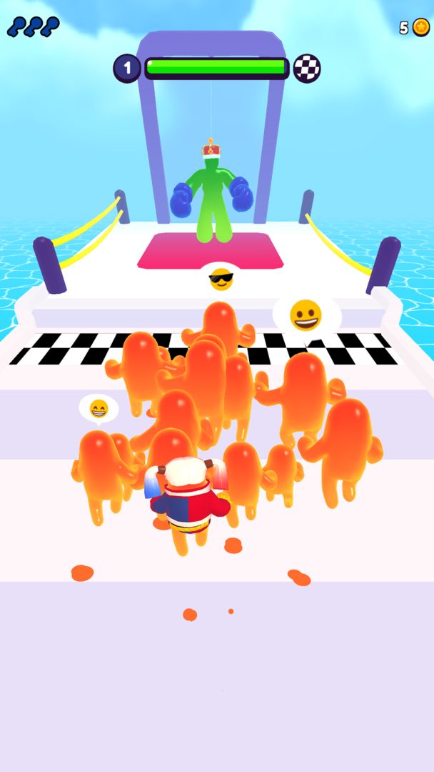 Screenshot of Join Blob Clash 3D