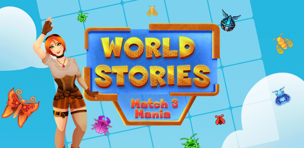 Banner of Historias del mundo: Match 3 Mania 
