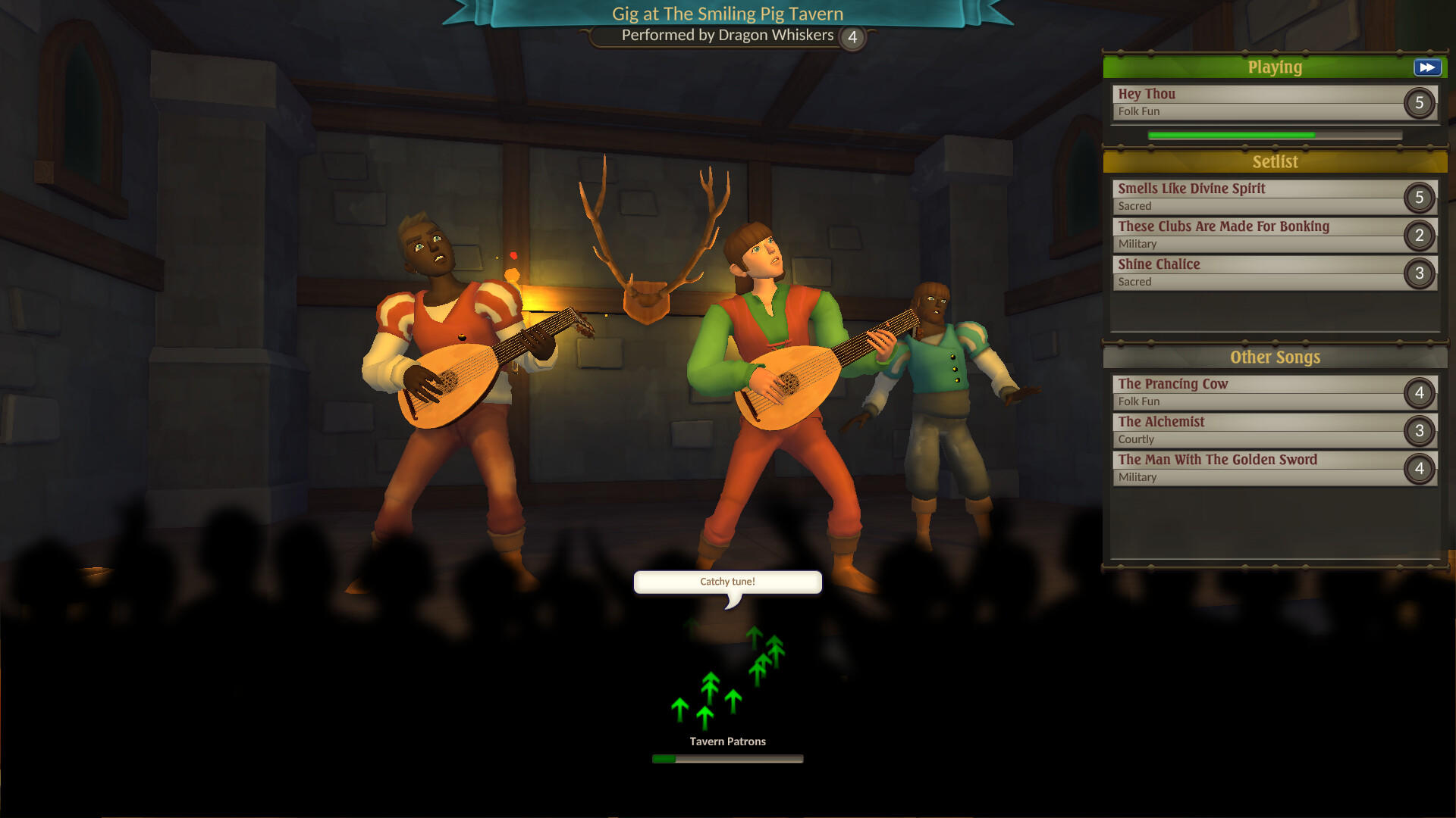 Screenshot of Troubadours