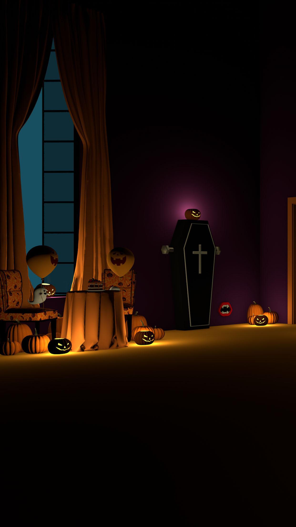 Screenshot 1 of 脱出ゲーム Halloween おばけとかぼちゃと魔女の家 2.22.2.0