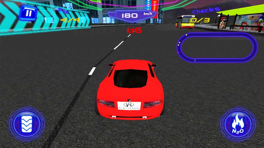Screenshot of Vehicle Ride