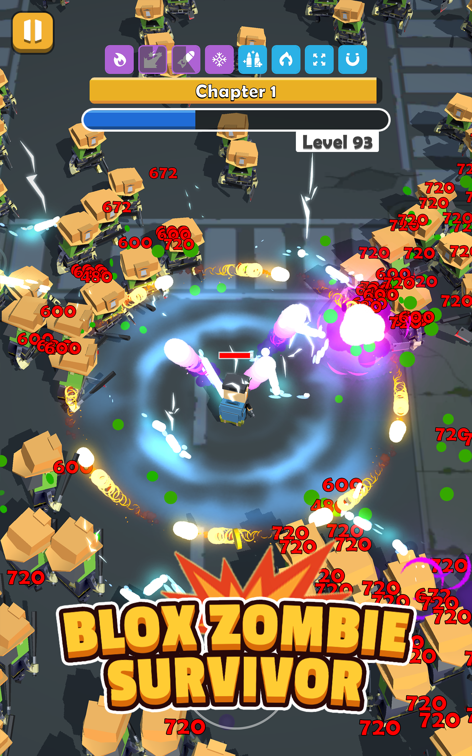Blox Zombie Survivor 遊戲截圖
