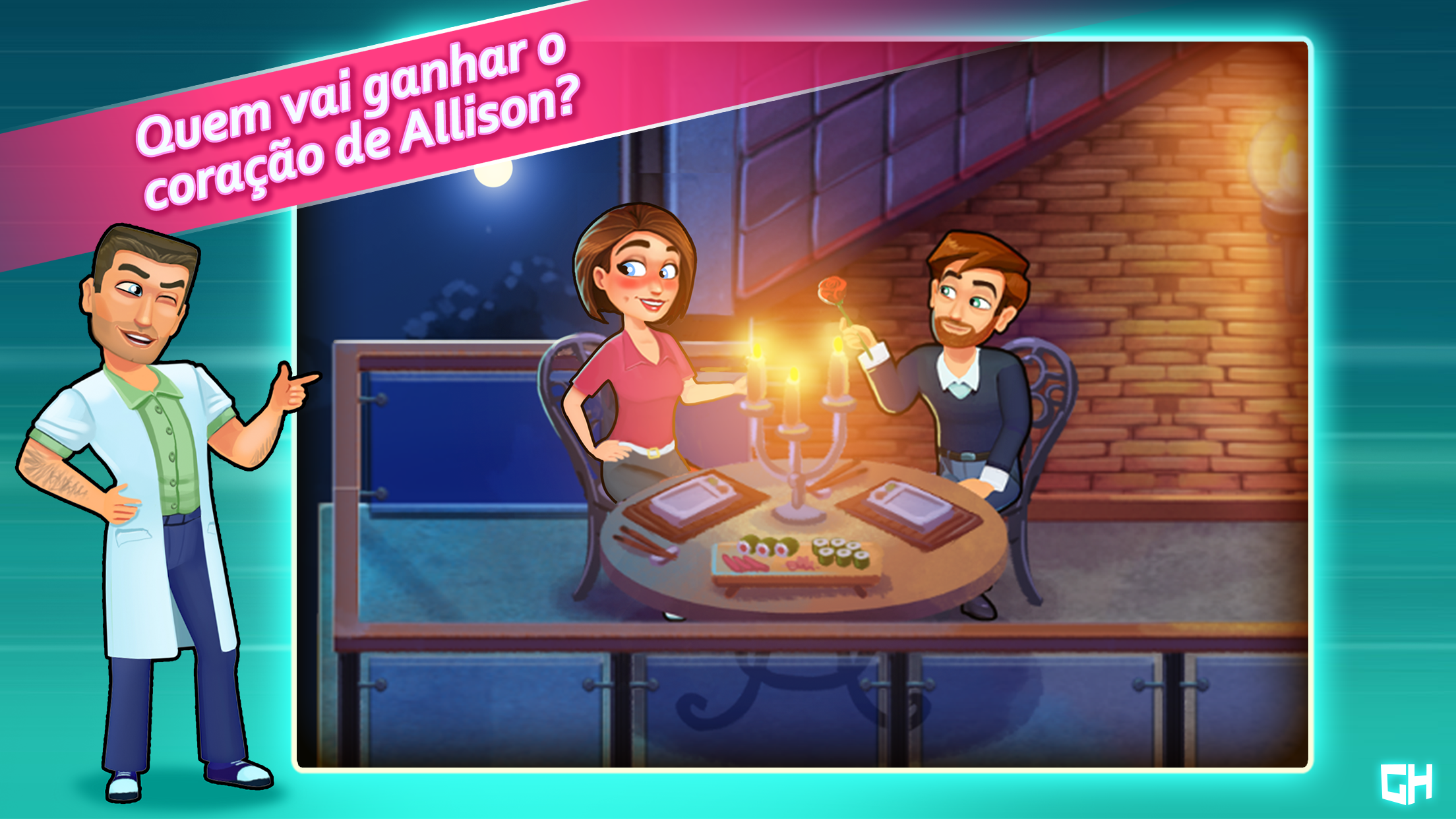 Captura de Tela do Jogo Heart's Medicine: Time to Heal