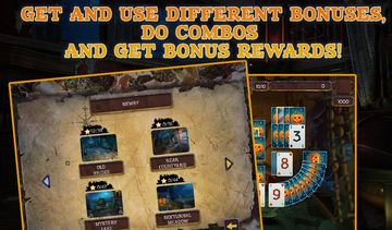 Ảnh chụp màn hình Solitaire Game. Halloween