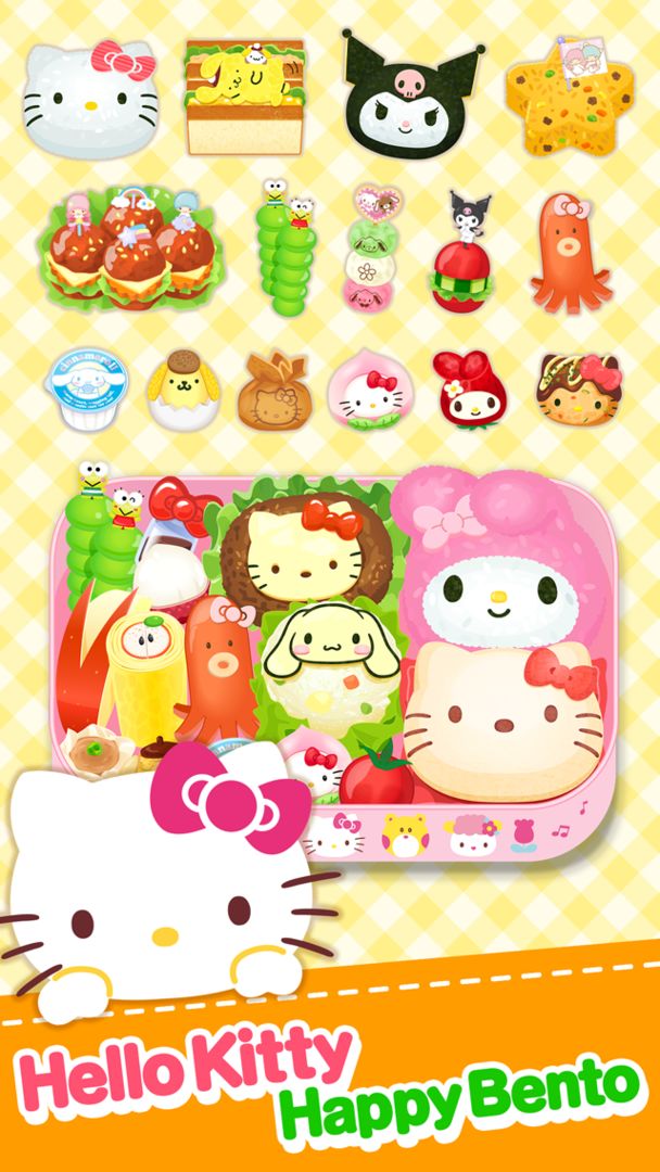 Hello Kitty Happy Bento screenshot game