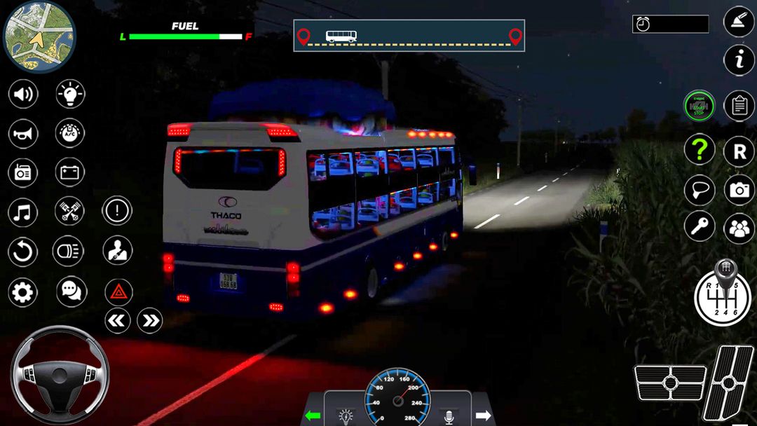 미국 시내 버스 운송: 도시 승객 3D 게임 스크린 샷