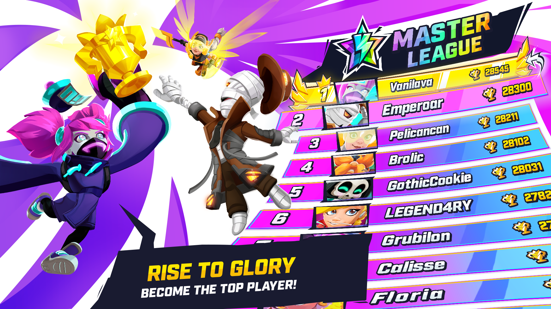 BUMP! Superbrawl ภาพหน้าจอเกม