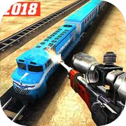 Train Shooting Game: Военные игры