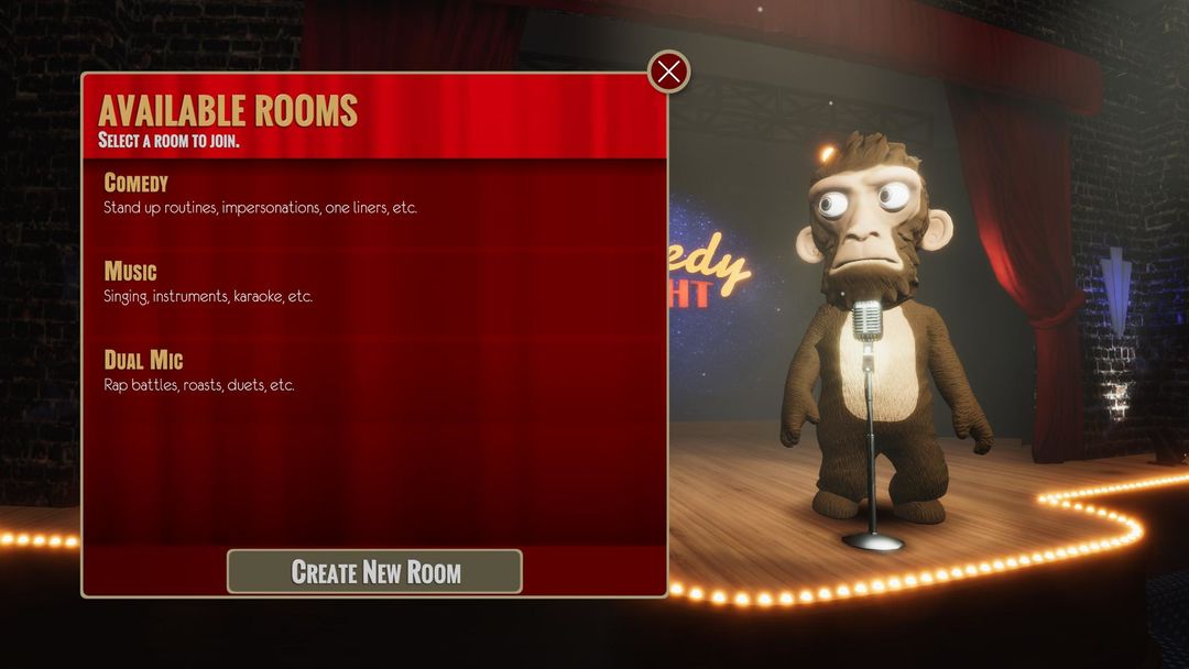 Comedy Night Live screenshot game