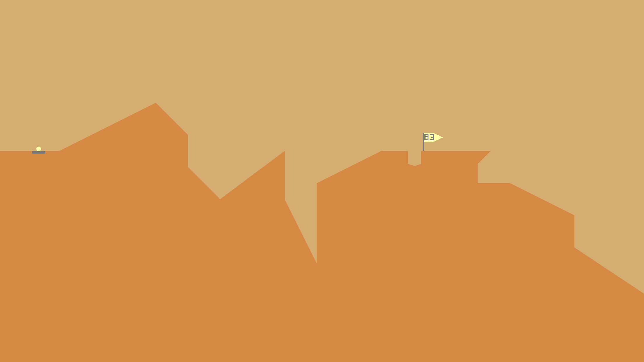 Desert Golfing ゲームのスクリーンショット