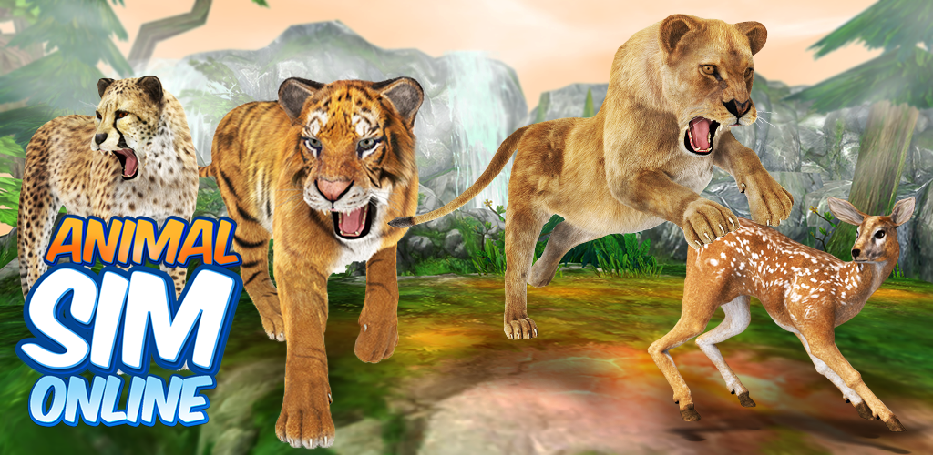 Banner of Animal Sim Online: Big Cats 3D 2.1