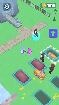 Creepy Idle: Tomb Park Tycoon Game Screenshot