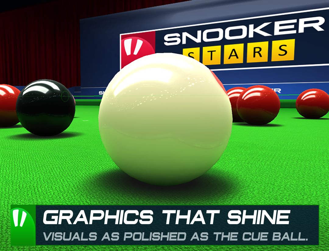 Snooker Stars - 3D Online Spor 게임 스크린 샷