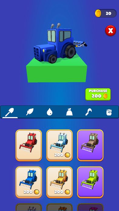 Farm Rush: Idle Harvester! Game Screenshot