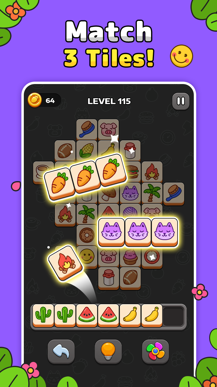 Tile Burst - Match Puzzle Game Game Screenshot