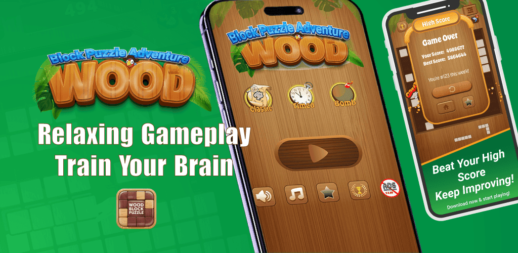 Banner of Wood Block Puzzle Adventure 