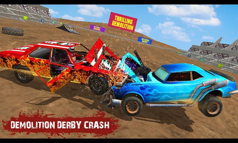Demolition Derby Real Car Wars Game Screenshot
