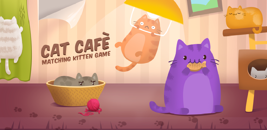 Banner of Cat Cafe: Matching-Kätzchen-Spiel 1