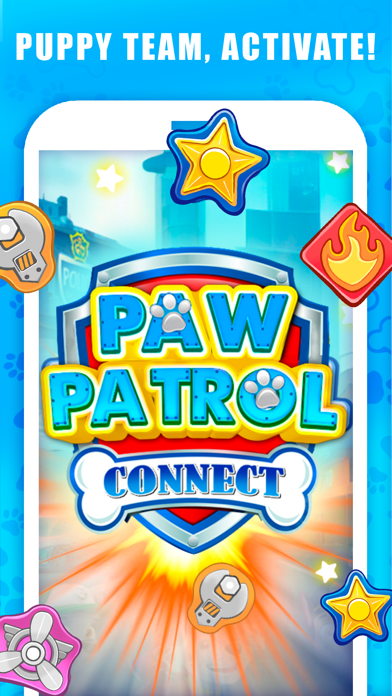 Jogo de quebra cabeça de patrulha canina versão móvel andróide iOS