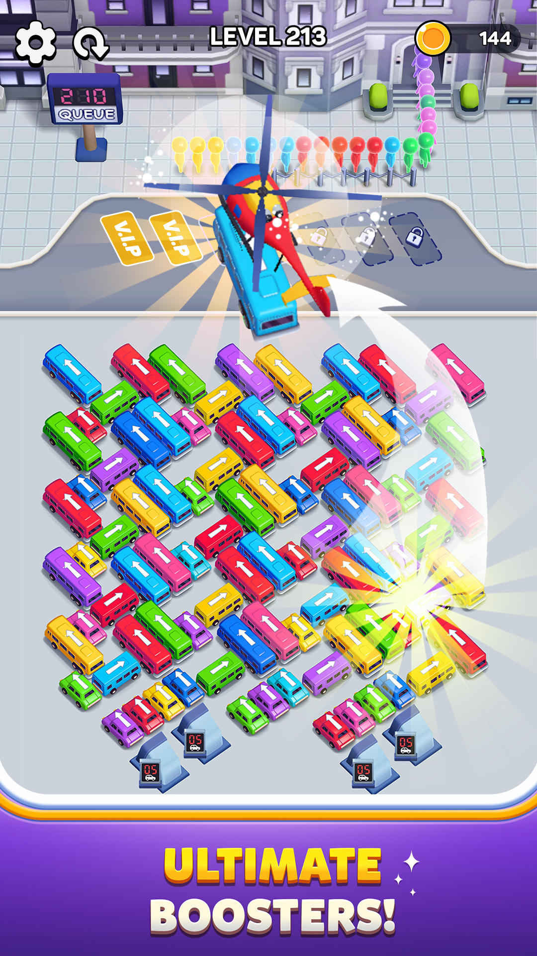 Bus Out Game Screenshot