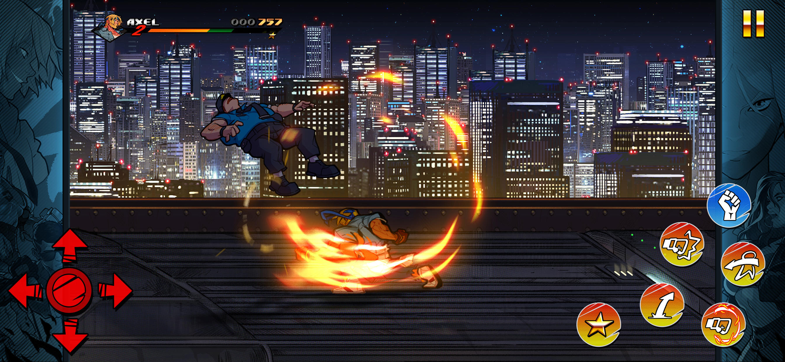 Screenshot of Streets of Rage 4