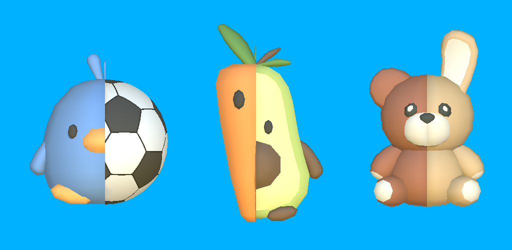Screenshot of the video of Half Toys 3D
