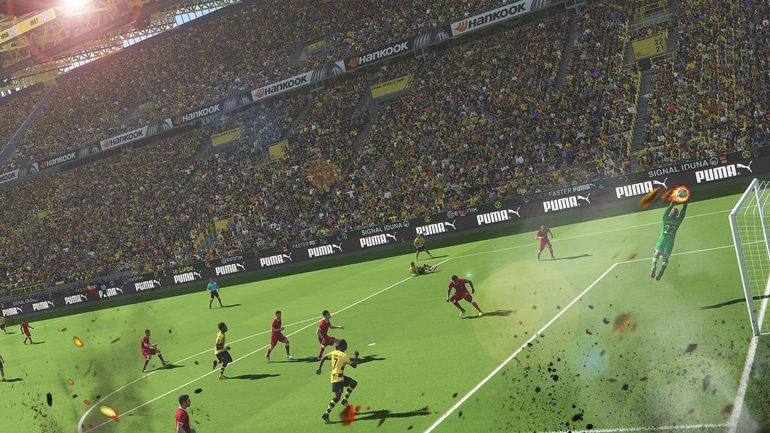 Screenshot of Football Game Simulation