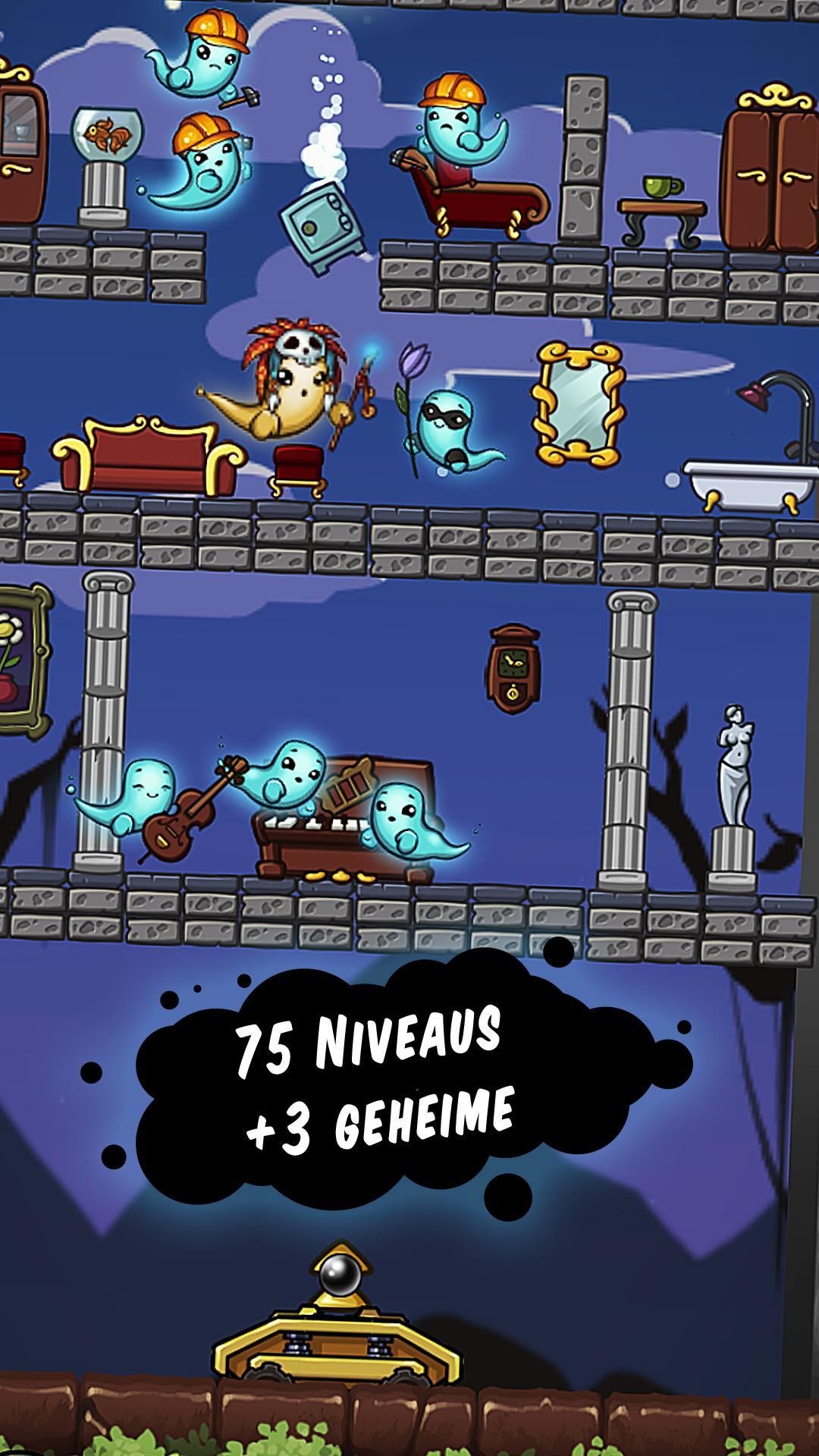 Скриншот игры Brick Breaker - Ghostanoid