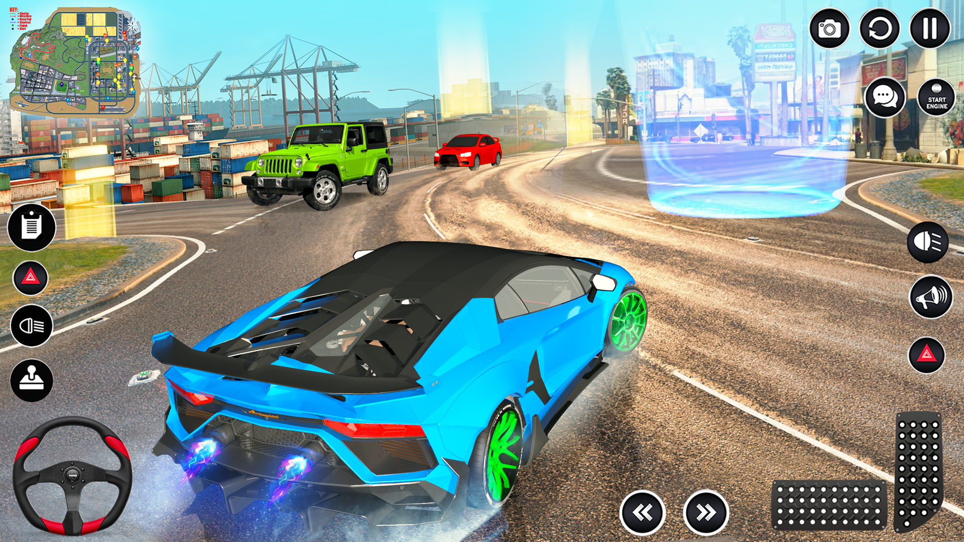 Screenshot of Car Driving Games: Truck Sim