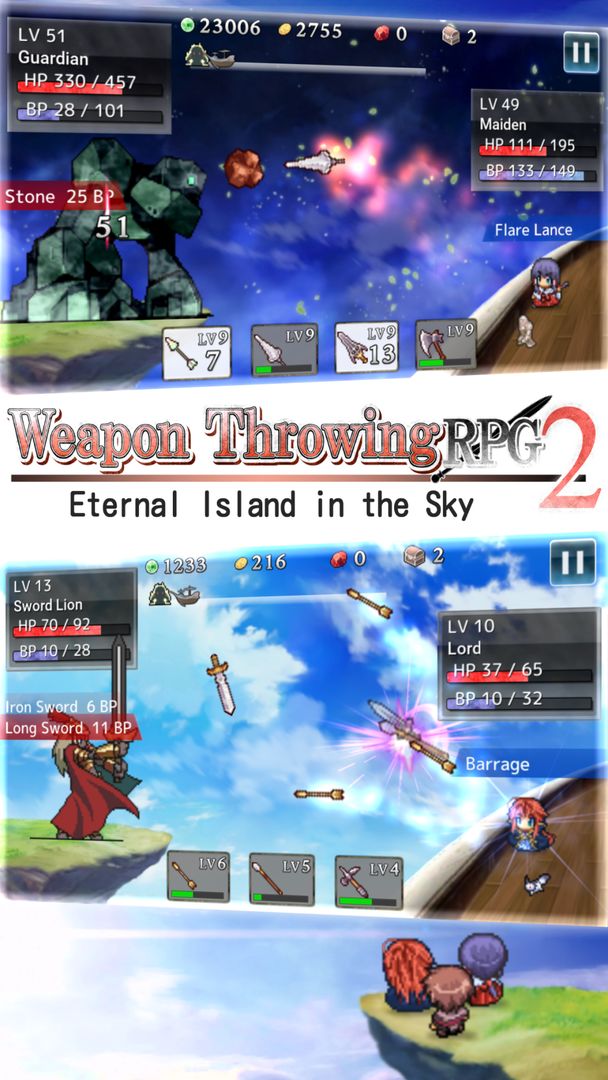 Screenshot of Weapon Throwing RPG 2