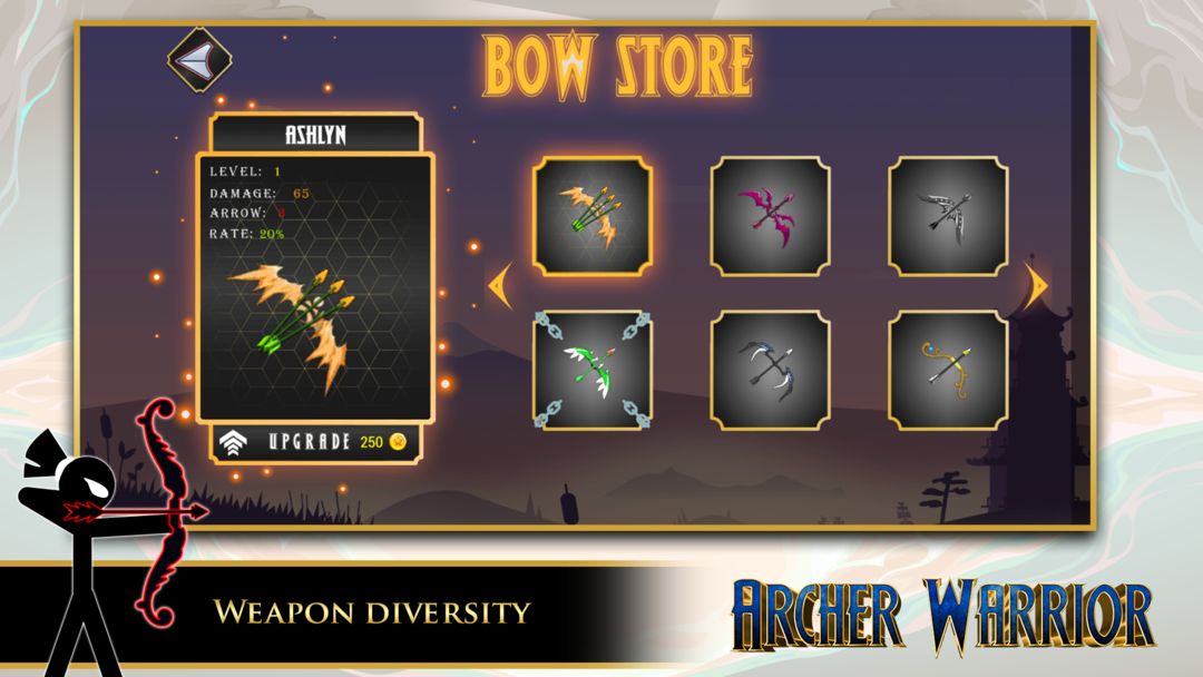 The Archer Warrior screenshot game
