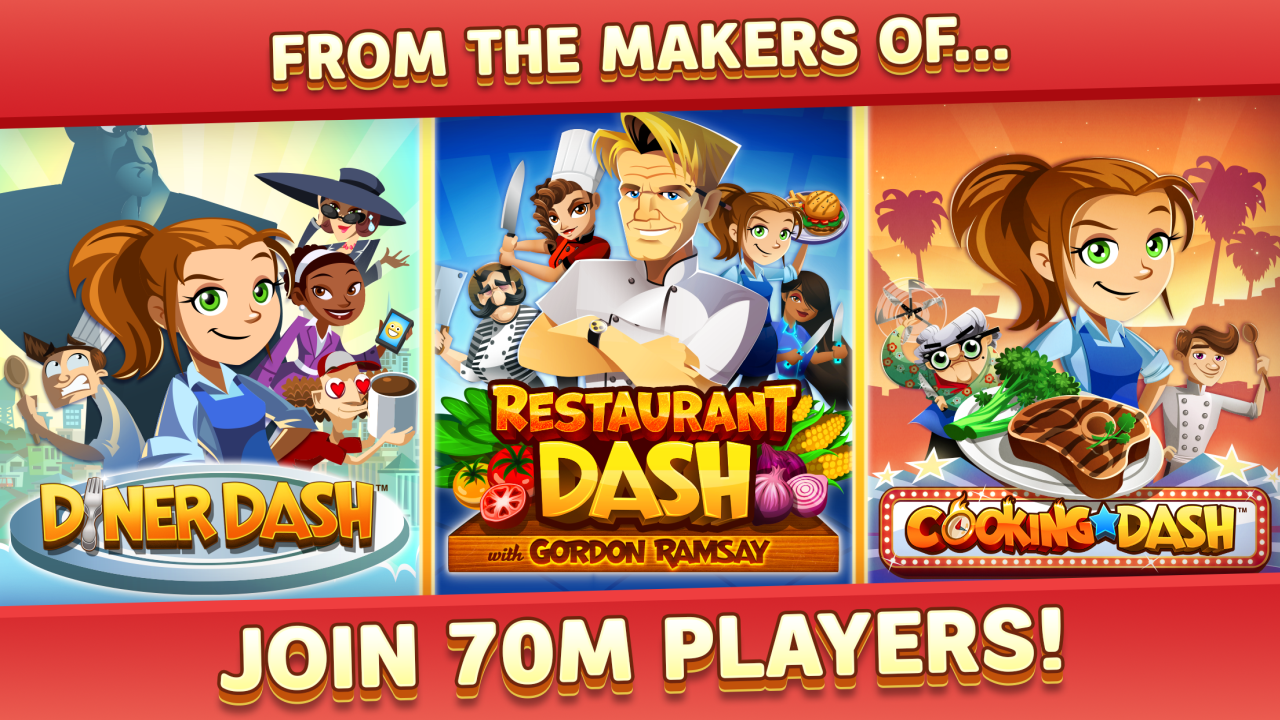 Diner DASH Adventures Game Screenshot