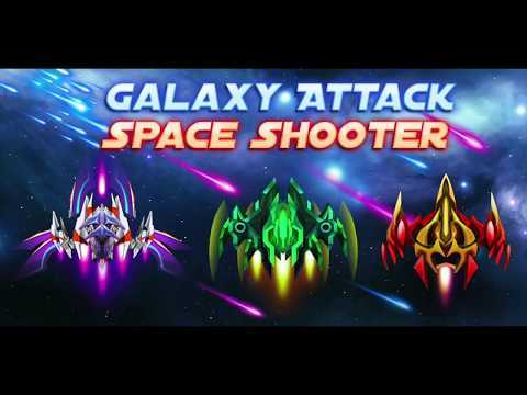 Captura de Tela do Vídeo de Galaxy Attack : Space Shooter