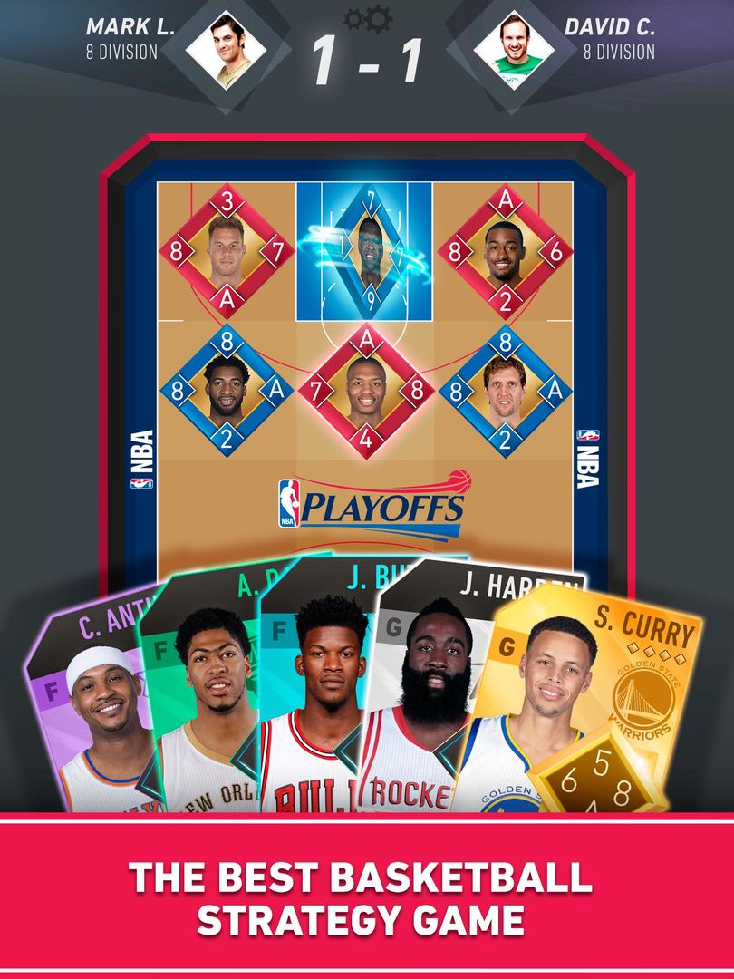 Screenshot of NBA Flip 2017 - Official game