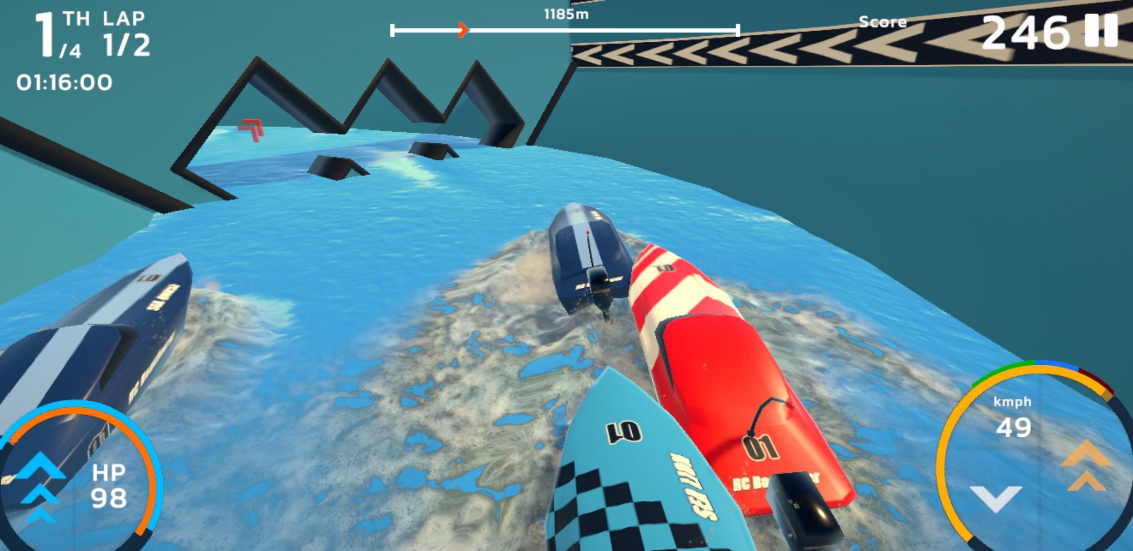 Screenshot of RC Boat Racer