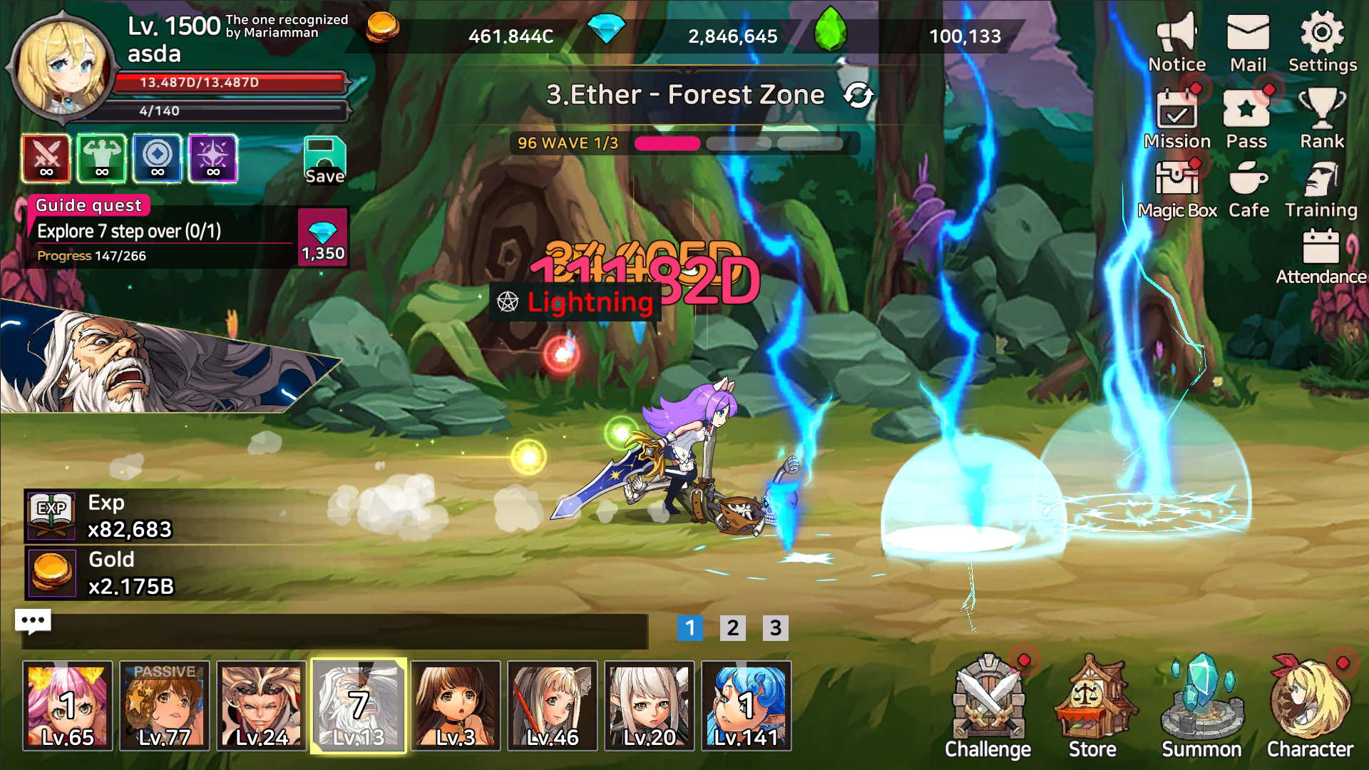 Blade Girl screenshot game