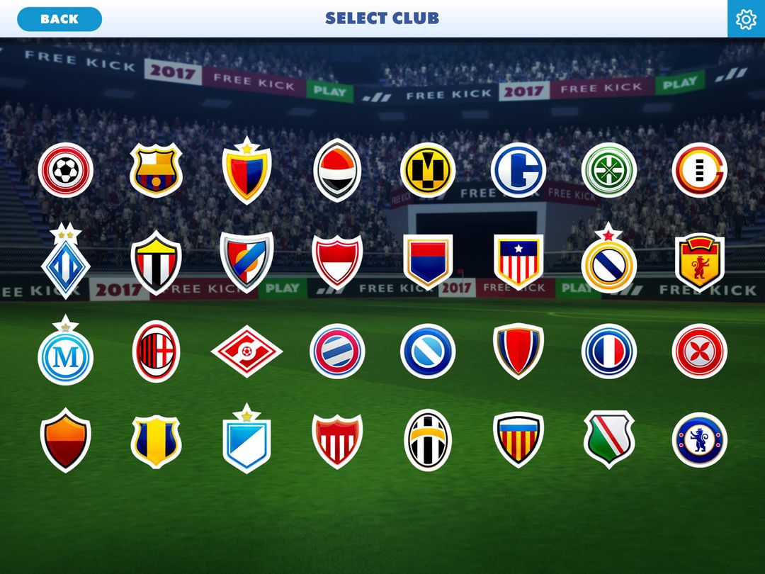 Screenshot of Football Champions Free Kick League 17