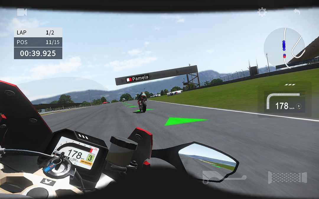 Screenshot of Real Moto 2