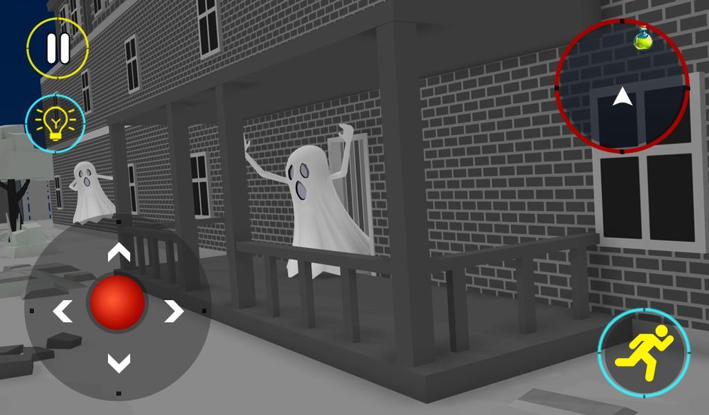 Scary Ghost House 3D 게임 스크린 샷