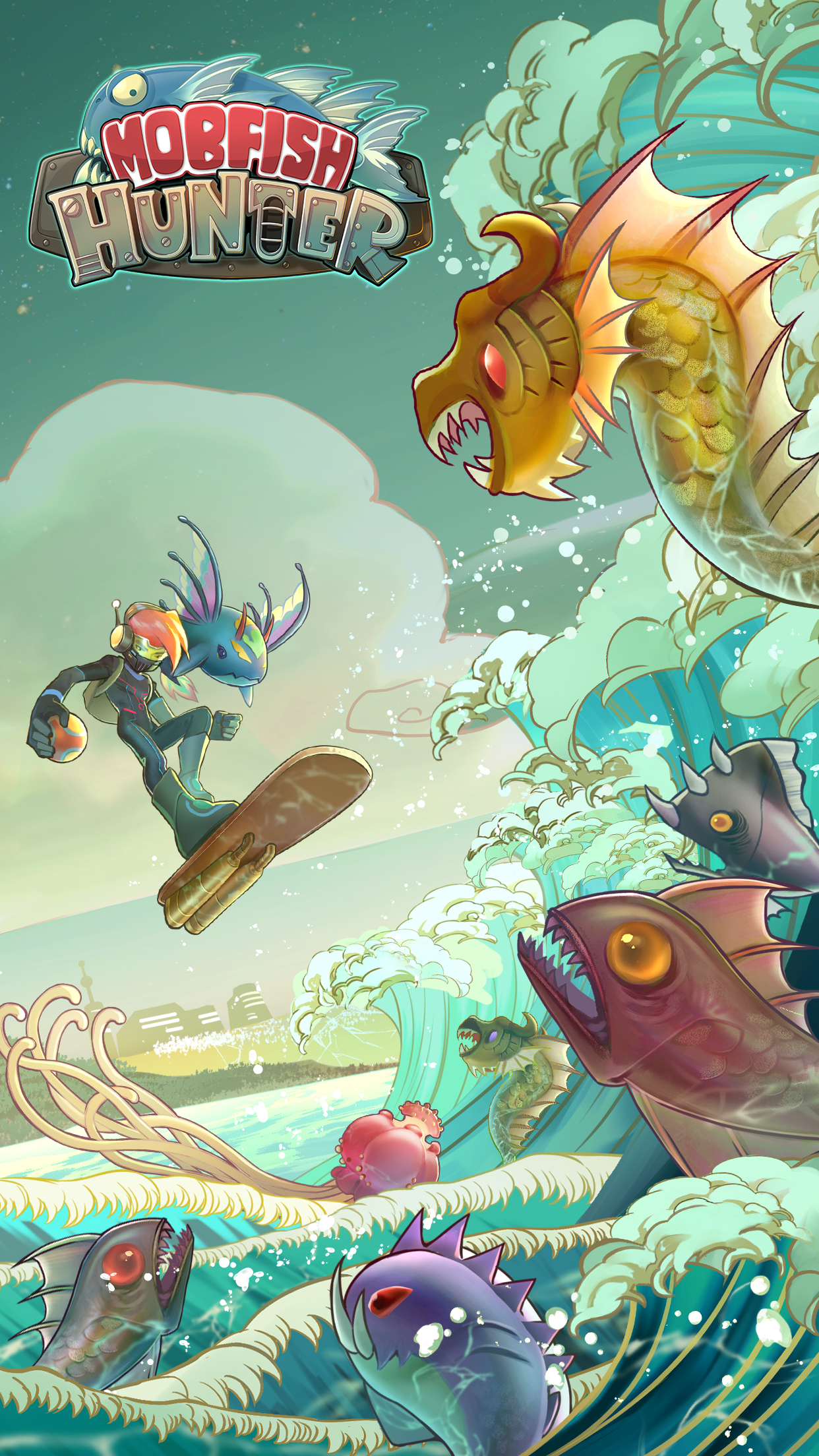 Mobfish Hunter Game Screenshot