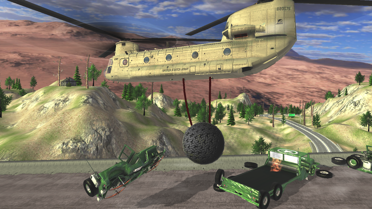 Army Helicopter Flying Game Screenshot