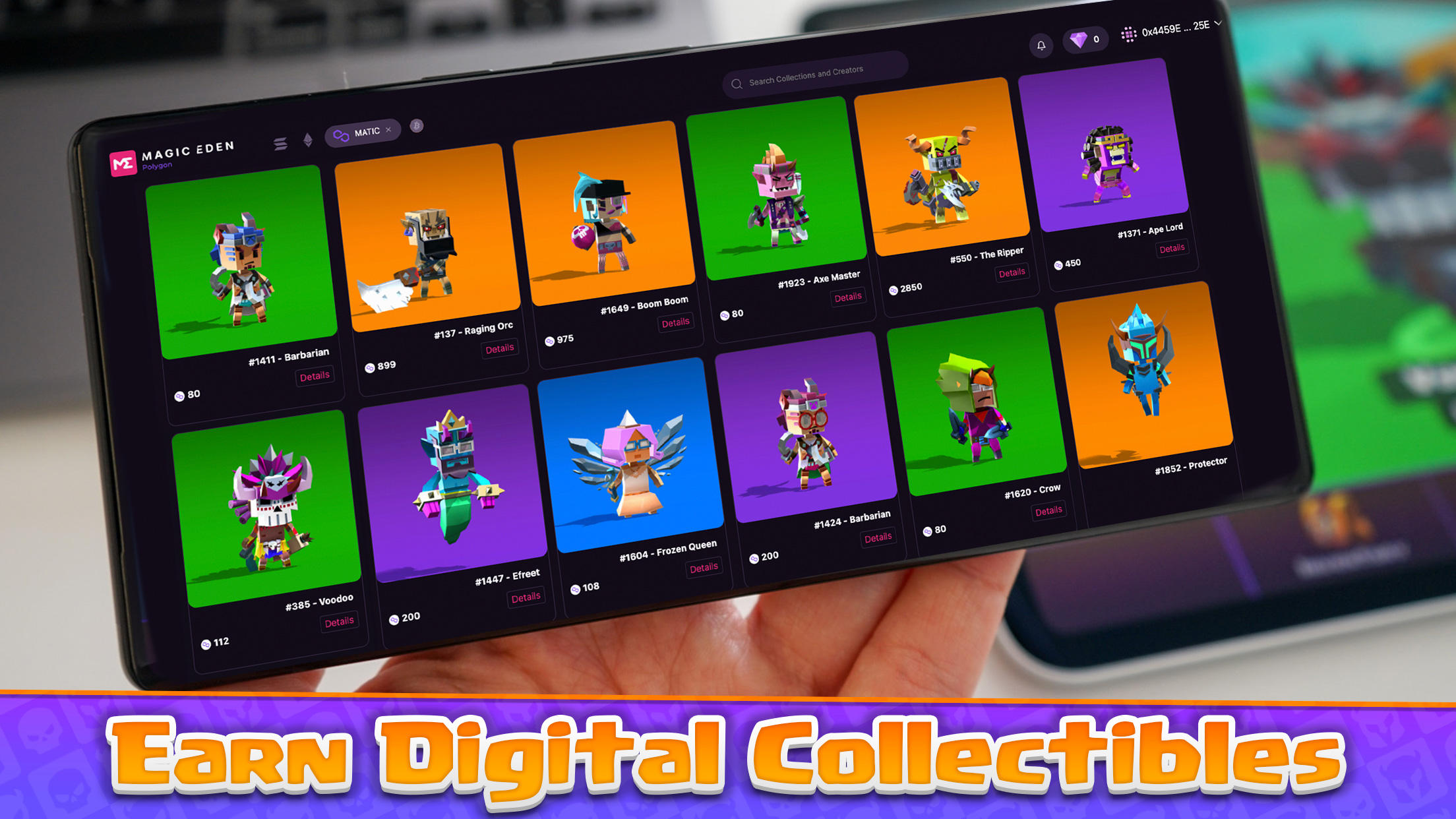 Screenshot of Hunters On-Chain