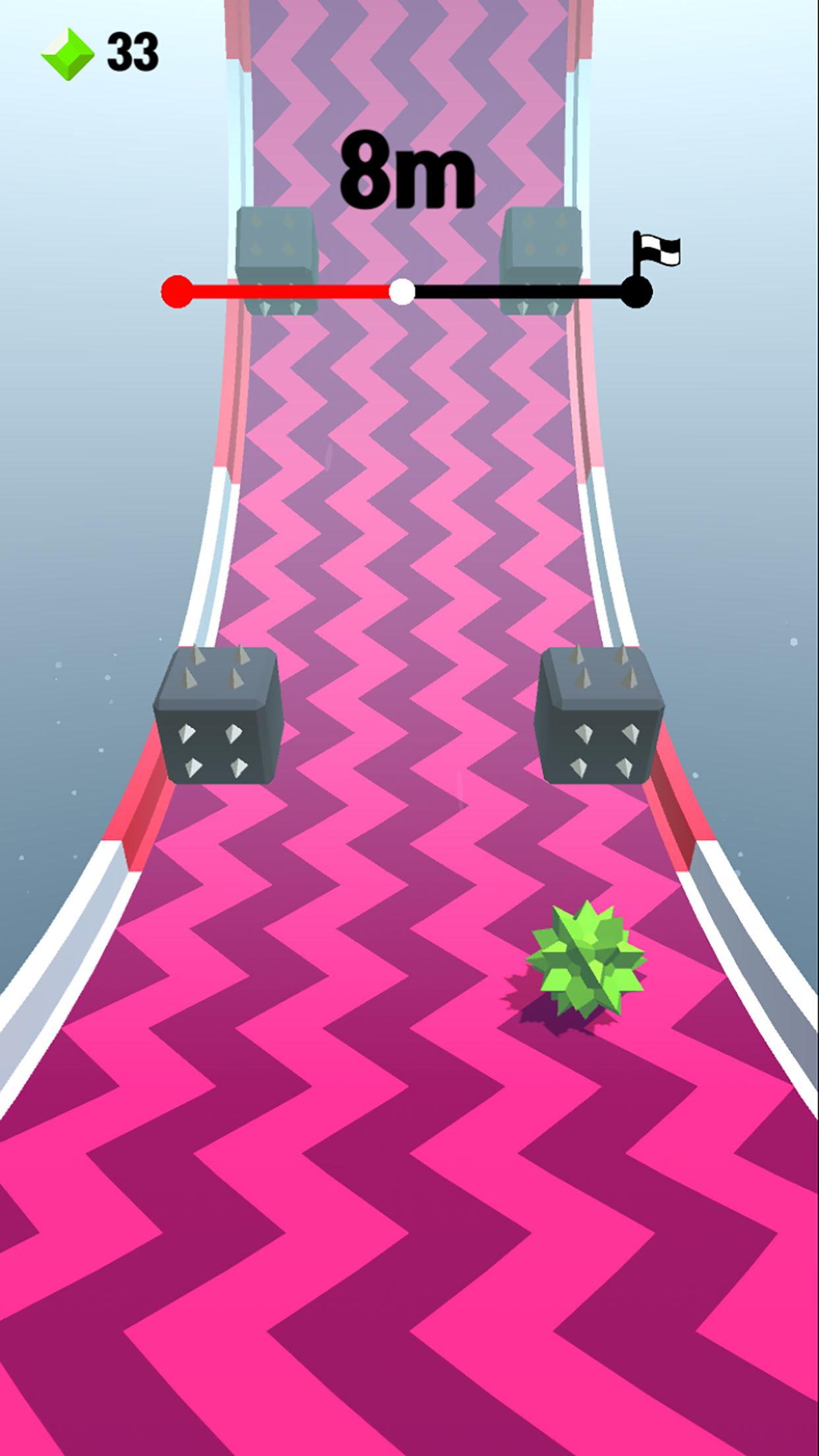 롤링 로드 게임 스크린샷