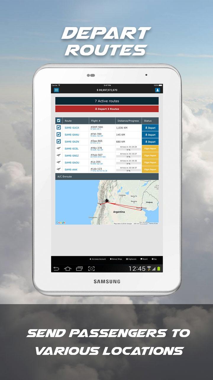Airline Manager 2 - 2017 Game Screenshot