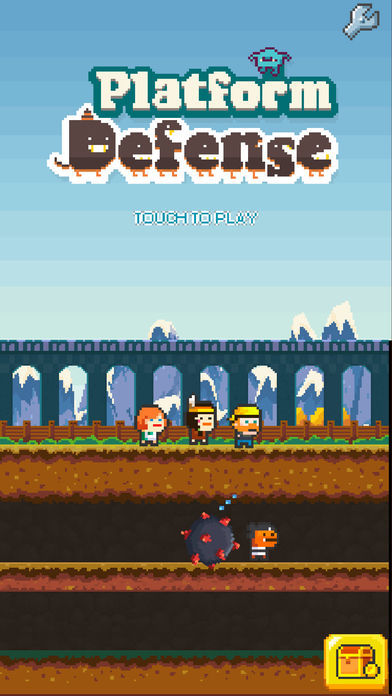 Platform Defense ภาพหน้าจอเกม