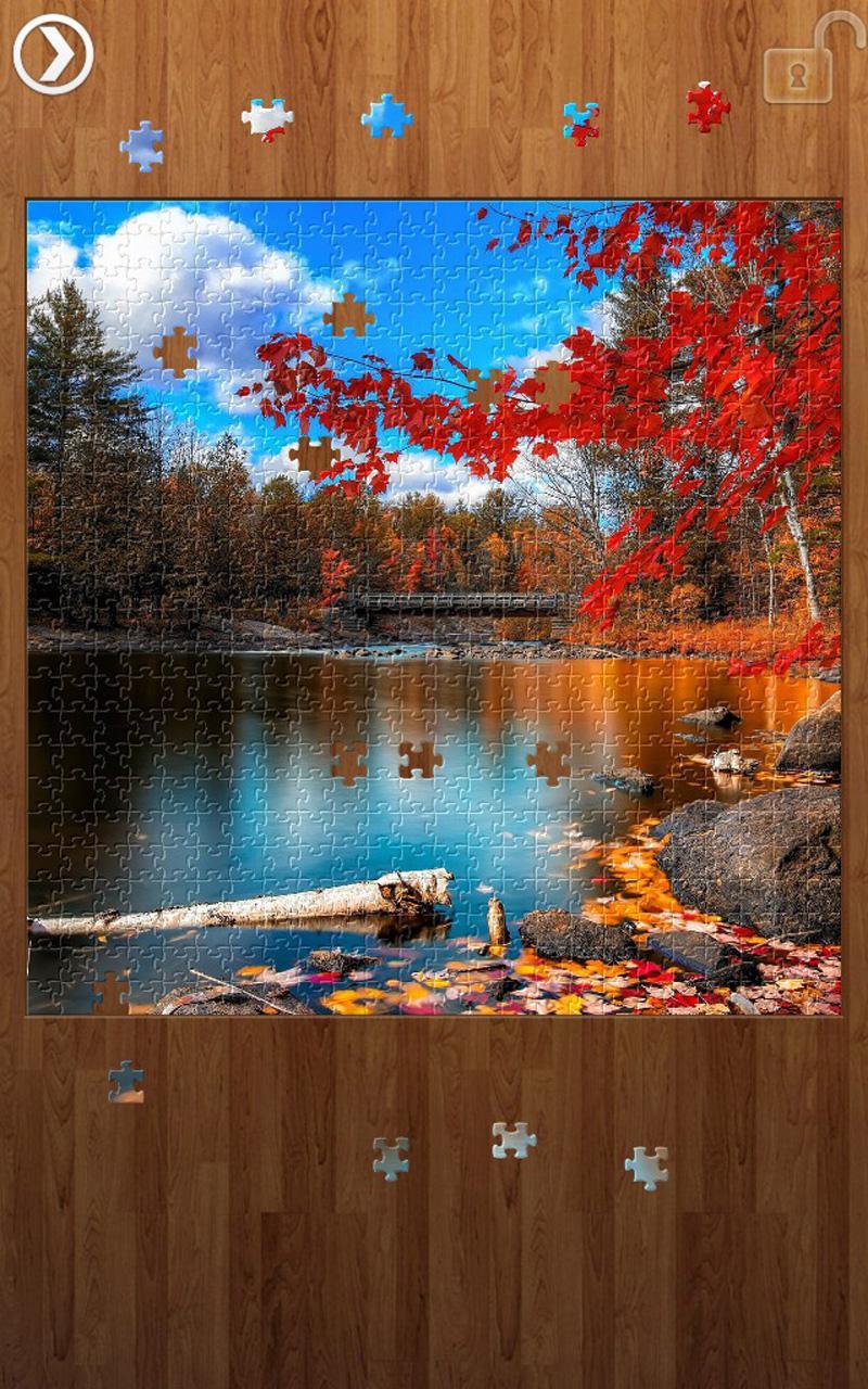 Nature Jigsaw Puzzles Game Screenshot
