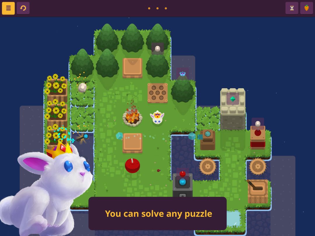 King Rabbit - Puzzle ภาพหน้าจอเกม
