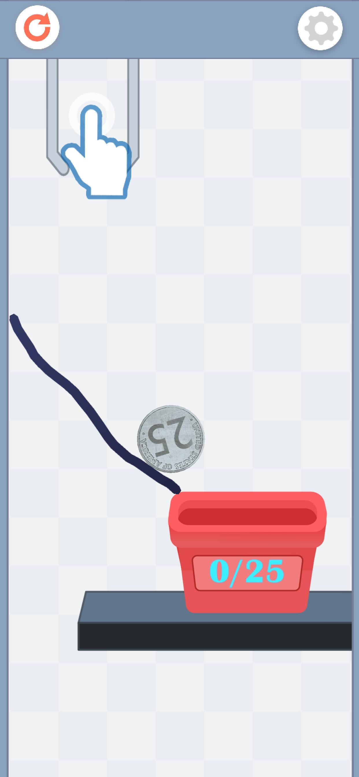 Gravity Coin Game Screenshot