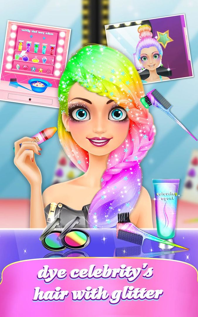 Hollywood Star Hairstylist screenshot game