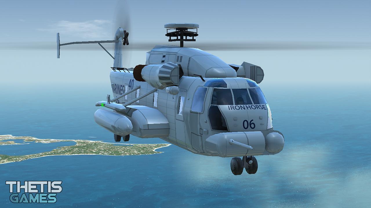 Helicopter Simulator SimCopter Game Screenshot